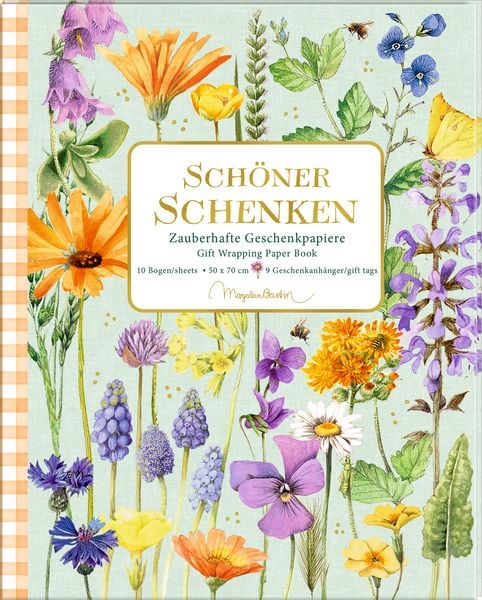 Produktbild: Geschenkpapier-Buch: Sch&ouml;ner Schenken - GartenLiebe (Bastin)