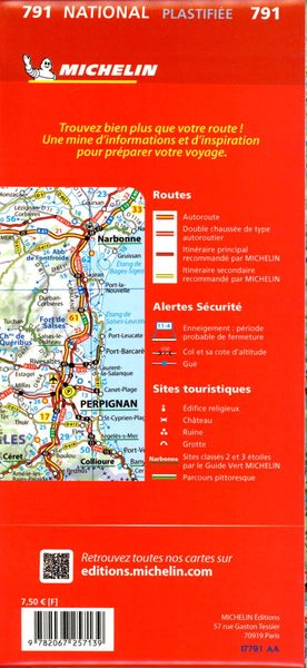 Michelin Frankreich 2023 (plastifiziert)
