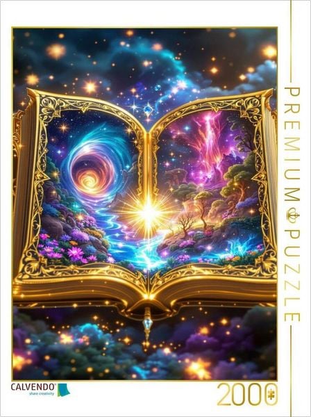 CALVENDO Puzzle Das Geheimnis der verborgenen Seiten | 2000 Teile Lege-Größe 90x67cm Foto-Puzzle für glückliche Stunden