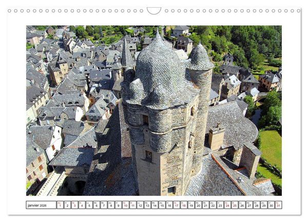 Produktbild: Ch&acirc;teaux OCCITANIE (Calendrier mural 2026 DIN A3 vertical), CALVENDO calendrier mensuel