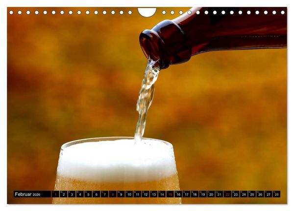 Produktbild: Biergenuss zu jeder Jahreszeit (Wandkalender 2026 DIN A4 quer), CALVENDO Monatskalender