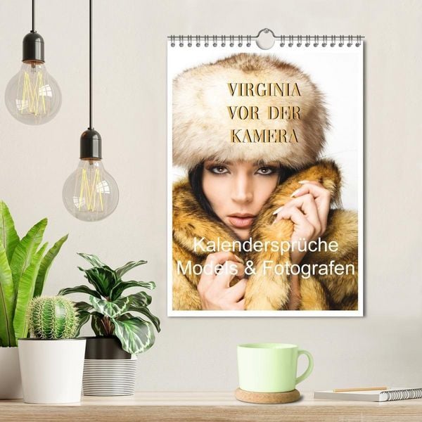 Produktbild: Virginia vor der Kamera (Wandkalender 2027 DIN A4 hoch), CALVENDO Monatskalender