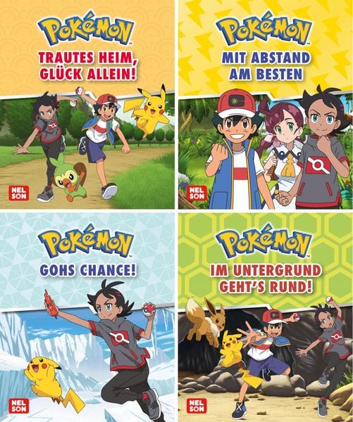 Nelson Mini-Bücher: 4er Pokémon 5-8, Set von , Nelson, 9783845126470