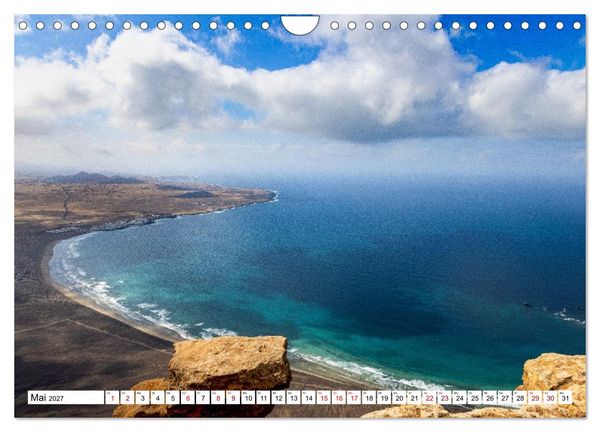 Produktbild: Lanzarote - Zwischen Asche und Atlantik (Wandkalender 2027 DIN A4 quer), CALVENDO Monatskalender
