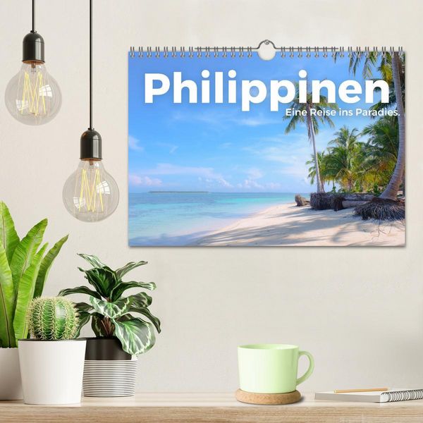 Produktbild: Philippinen - Eine Reise ins Paradies. (Wandkalender 2026 DIN A4 quer), CALVENDO Monatskalender