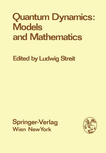 Produktbild: Quantum Dynamics: Models and Mathematics