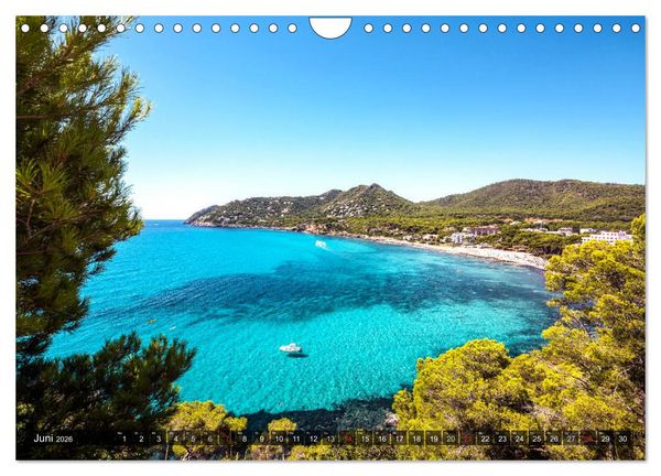 Produktbild: Mallorca - Flair einer Insel (Wandkalender 2026 DIN A4 quer), CALVENDO Monatskalender