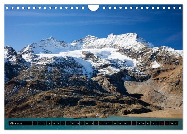 Produktbild: Piz Bernina - H&ouml;hepunkte aus dem Oberengadin (Wandkalender 2026 DIN A4 quer), CALVENDO Monatskalender
