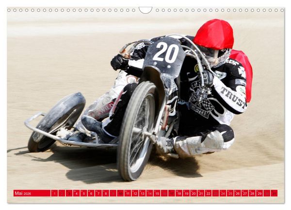 Produktbild: Speedway Sandbahn (Wandkalender 2026 DIN A3 quer), CALVENDO Monatskalender