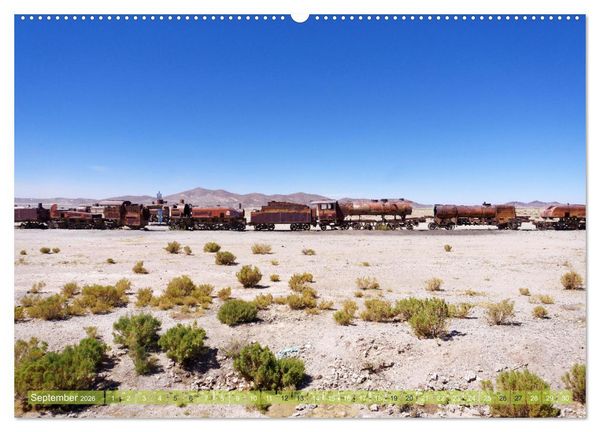 Produktbild: Entdecke Bolivien (hochwertiger Premium Wandkalender 2026 DIN A2 quer), Kunstdruck in Hochglanz