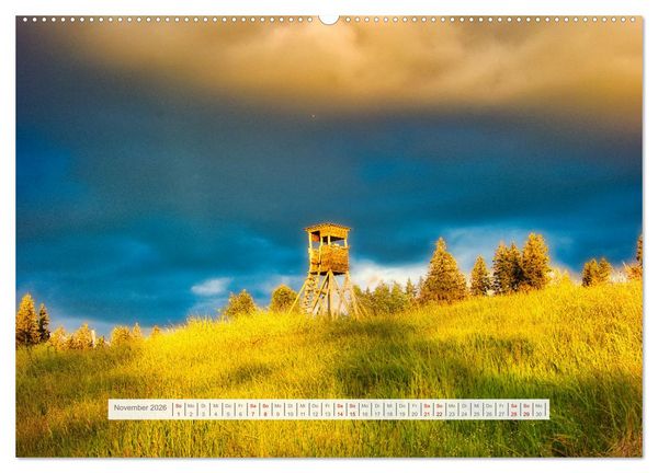 Produktbild: Die Vielfalt des Th&uuml;ringer Waldes (Wandkalender 2026 DIN A2 quer), CALVENDO Monatskalender
