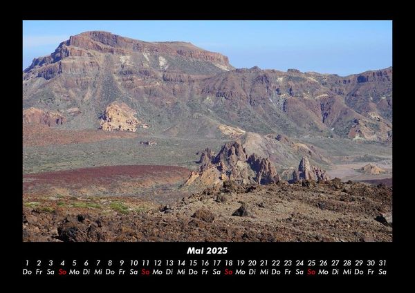 Produktbild: Bergige Welten 2025 Fotokalender DIN A3