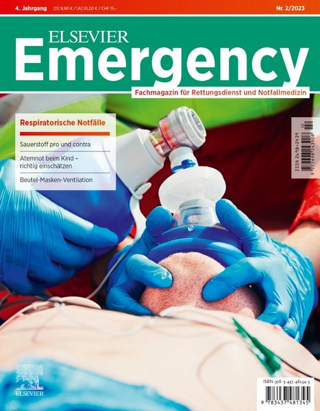 Produktbild: ELSEVIER Emergency. Respiratorische Notf&auml;lle. 2/2023