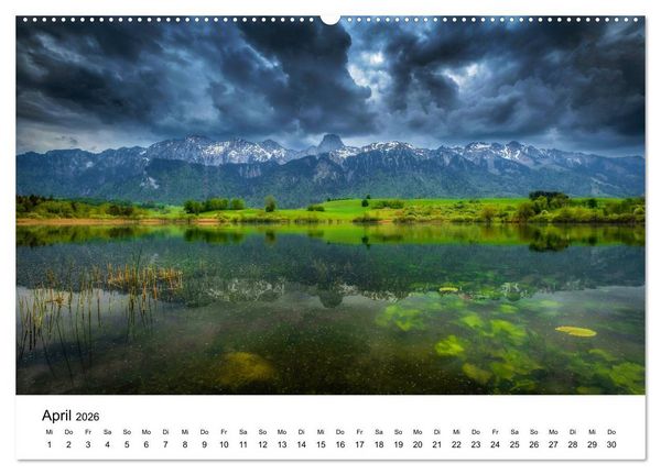 Produktbild: Wunderwelt Schweiz (Wandkalender 2026 DIN A2 quer), CALVENDO Monatskalender
