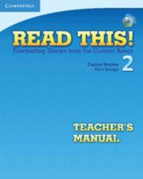 Produktbild: Read This! Level 2 Teacher's Manual with Audio CD
