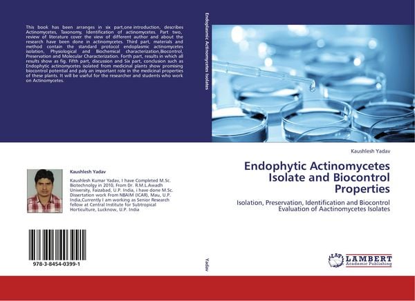 Produktbild: Endophytic Actinomycetes Isolate and Biocontrol Properties