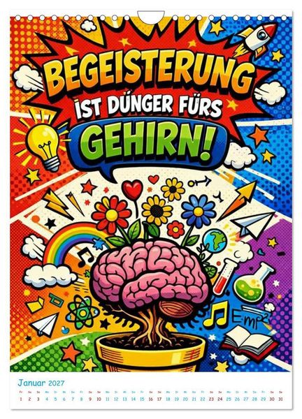 Produktbild: BACKROUND (Wandkalender 2027 DIN A4 hoch), CALVENDO Monatskalender