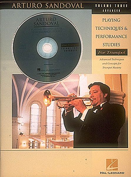 Produktbild: Arturo Sandoval - Playing Techniques & Performance Studies for Trumpet - Volume 3 Book/Online Audio