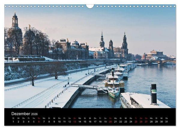 Produktbild: Dresden, das Florenz an der Elbe (Wandkalender 2026 DIN A3 quer), CALVENDO Monatskalender