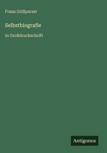 Produktbild: Selbstbiografie