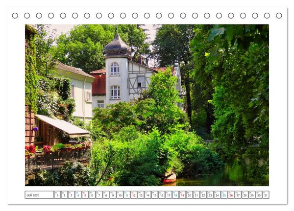 Produktbild: Stimmungsvolles Esslingen (Tischkalender 2026 DIN A5 quer), CALVENDO Monatskalender