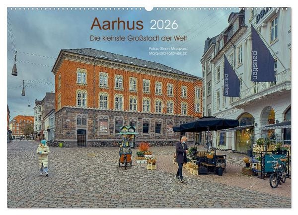 Produktbild: AARHUS, die kleinste Gro&szlig;stadt der Welt (Wandkalender 2026 DIN A2 quer), CALVENDO Monatskalender