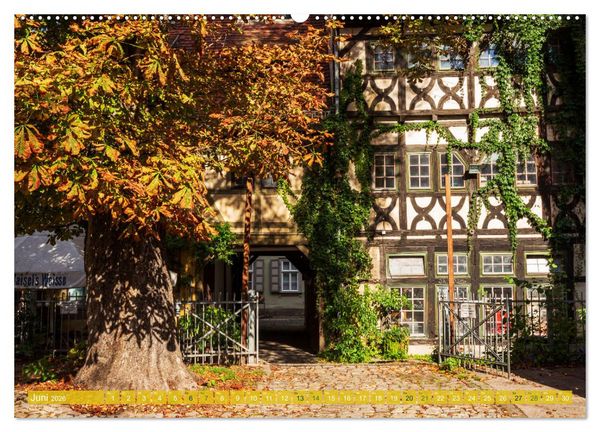 Produktbild: Romantisches Erfurt - Reise durch das sch&ouml;ne Th&uuml;ringen (Wandkalender 2026 DIN A2 quer), CALVENDO Monatskalender