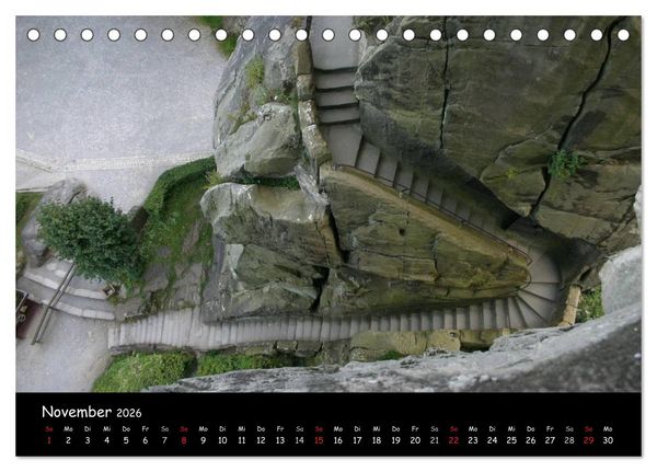 Produktbild: Die Externsteine (Tischkalender 2026 DIN A5 quer), CALVENDO Monatskalender