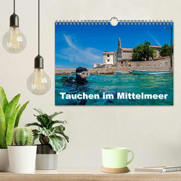 Produktbild: Tauchen im Mittelmeer (Wandkalender 2026 DIN A4 quer), CALVENDO Monatskalender