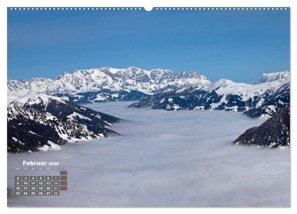 Produktbild: Die weiten T&auml;ler im Salzburger Land (Wandkalender 2026 DIN A2 quer), CALVENDO Monatskalender