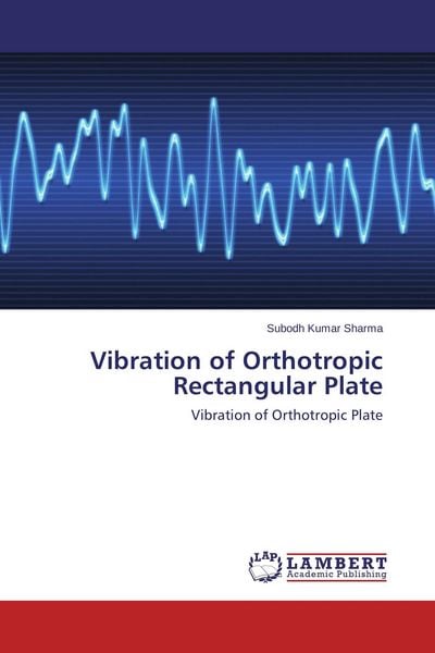 Produktbild: Vibration of Orthotropic Rectangular Plate
