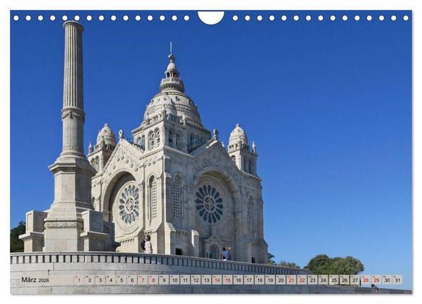 Produktbild: Von Porto nach Santiago de Compostela (Wandkalender 2026 DIN A4 quer), CALVENDO Monatskalender
