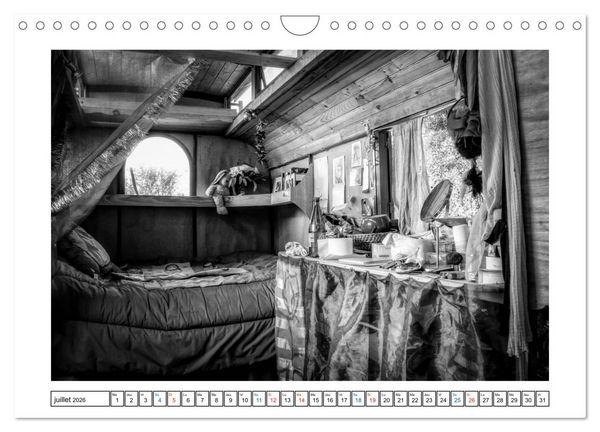 Produktbild: Sur la route avec le Cirque Bidon (Calendrier mural 2026 DIN A4 vertical), CALVENDO calendrier mensuel