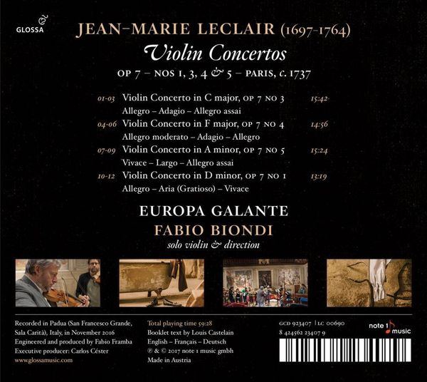 Produktbild: Violin Concertos