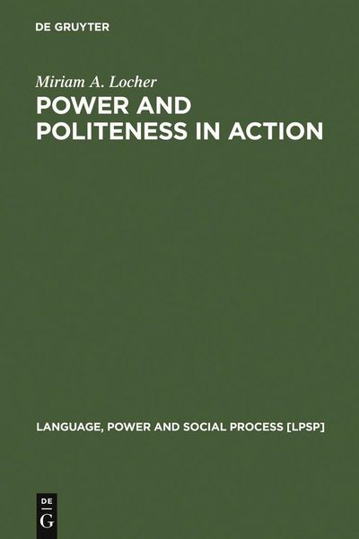 Produktbild: Power and Politeness in Action