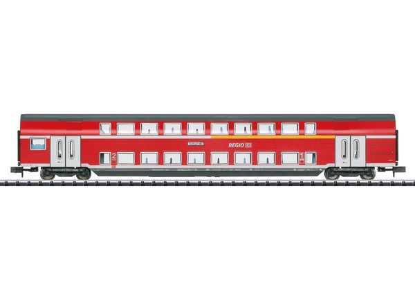 Produktbild: MiniTrix Hobby 18055 N Doppelstockwagen 1./2.Kl. der DB AG 1./2. Klasse, DABz