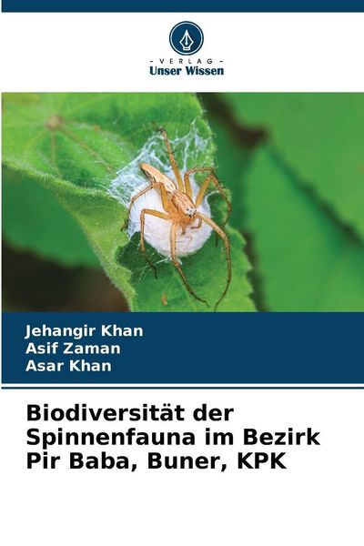 Produktbild: Biodiversit&auml;t der Spinnenfauna im Bezirk Pir Baba, Buner, KPK
