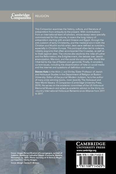 Produktbild: The Cambridge Companion to Antisemitism