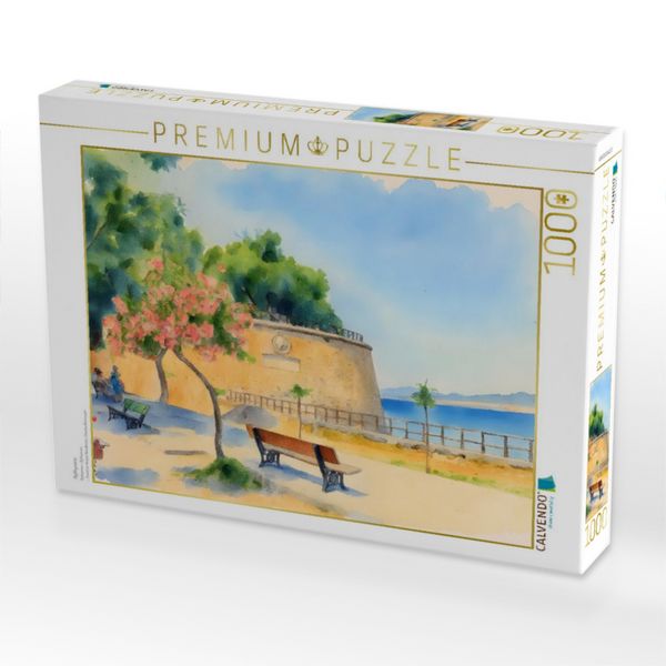 Produktbild: CALVENDO Puzzle Rythymno | 1000 Teile Lege-Gr&ouml;&szlig;e 64x48cm Foto-Puzzle f&uuml;r gl&uuml;ckliche Stunden