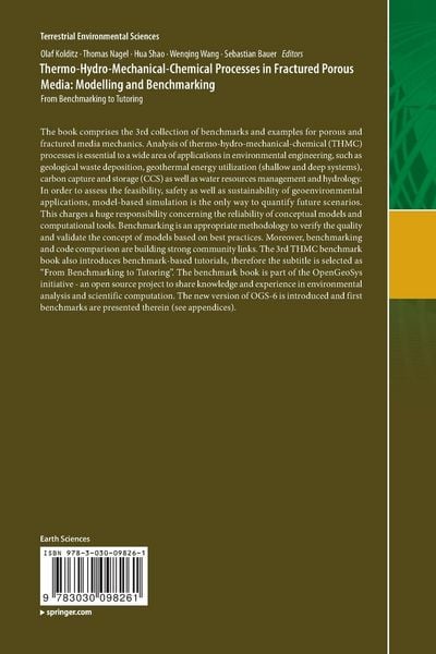 Produktbild: Thermo-Hydro-Mechanical-Chemical Processes in Fractured Porous Media: Modelling and Benchmarking