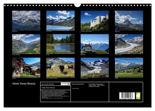 Produktbild: Valais Swiss Beauty (Wall Calendar 2027 DIN A3 landscape), CALVENDO 12 Month Wall Calendar