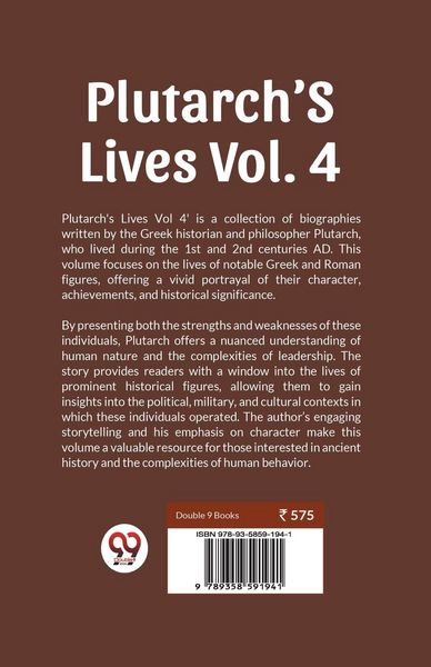 Produktbild: Plutarch's Lives Vol .4