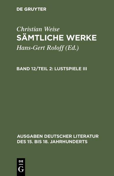 Produktbild: Lustspiele III