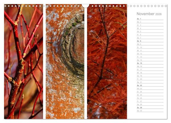 Produktbild: Nat&uuml;rlicher Dreiklang (Wandkalender 2026 DIN A3 quer), CALVENDO Monatskalender
