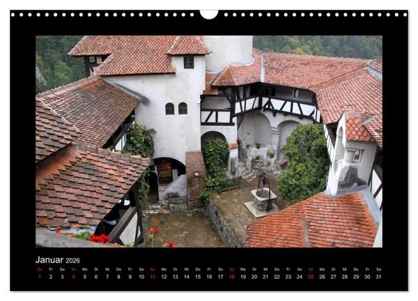 Produktbild: Rum&auml;nien - Siebenb&uuml;rgen und Bukowina (Wandkalender 2026 DIN A3 quer), CALVENDO Monatskalender