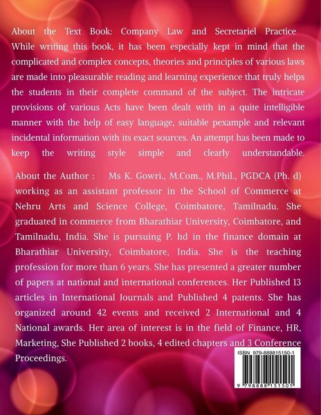 Produktbild: Company Law and Secretarial Practice