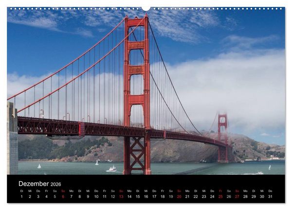 Produktbild: USA - faszinierender S&uuml;dwesten / CH-Version (hochwertiger Premium Wandkalender 2026 DIN A2 quer), Kunstdruck in Hochglanz