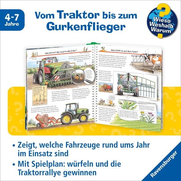 Produktbild: Wieso? Weshalb? Warum? Kernreihe, Band 57 - Fahrzeuge auf dem Bauernhof