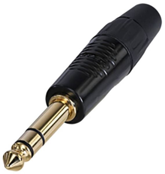 Produktbild: Rean AV RP3C-B Klinken-Steckverbinder 6.35mm Stecker Polzahl: 3 1St.
