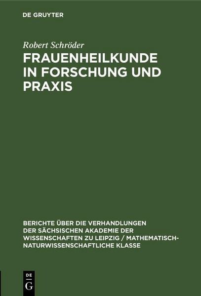 Produktbild: Frauenheilkunde in Forschung und Praxis